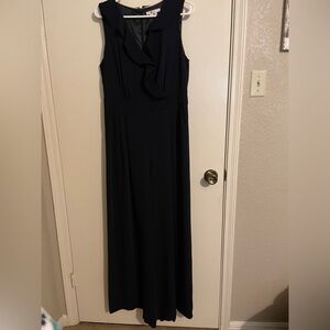 Boden Navy  Wide Leg sleeveless Jumpsuit perfect for weddings or a evening out